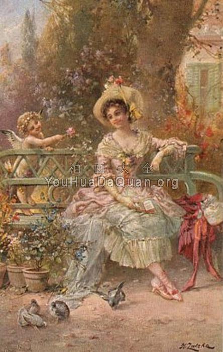 Hans Zatzka painting - 汉斯·萨茨卡